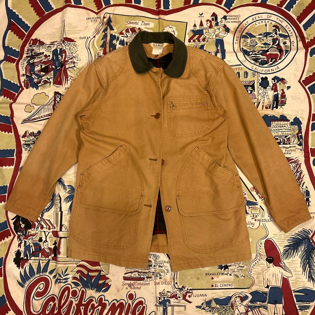 80s USA製 L.L.Bean プリマロフト ハンティングジャケット