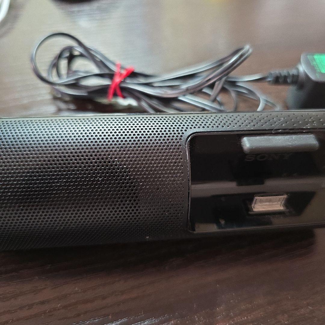 Sony スピーカー ブラック 電源アダプター付き