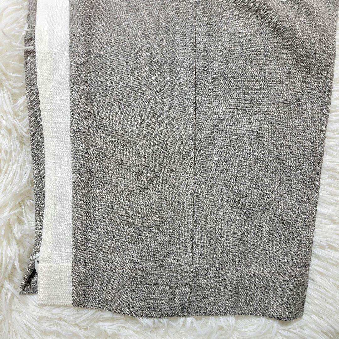 ♡2025winter♡トーマスマグパイ♡ストレッチ ライン パンツ グレー