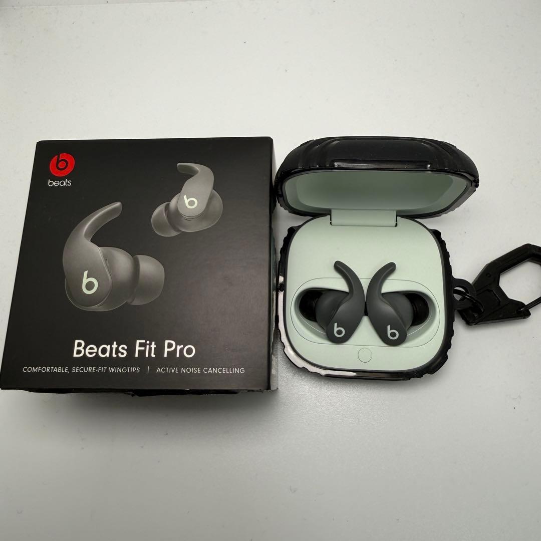 【美品】Beats Fit Pro ワイヤレスイヤホン セージグレー
