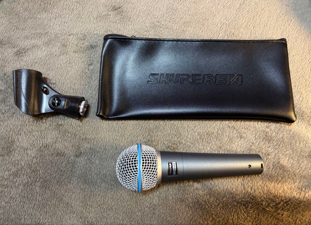SHURE BETA58A ダイナミックマイク　1本