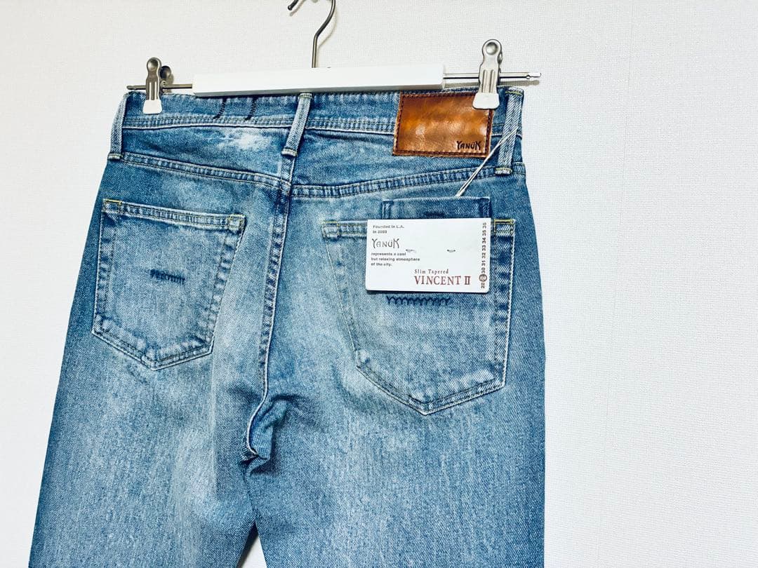 新品YANUKヤヌークヴィンセント2デニムパンツジーンズVINCENTⅡ29