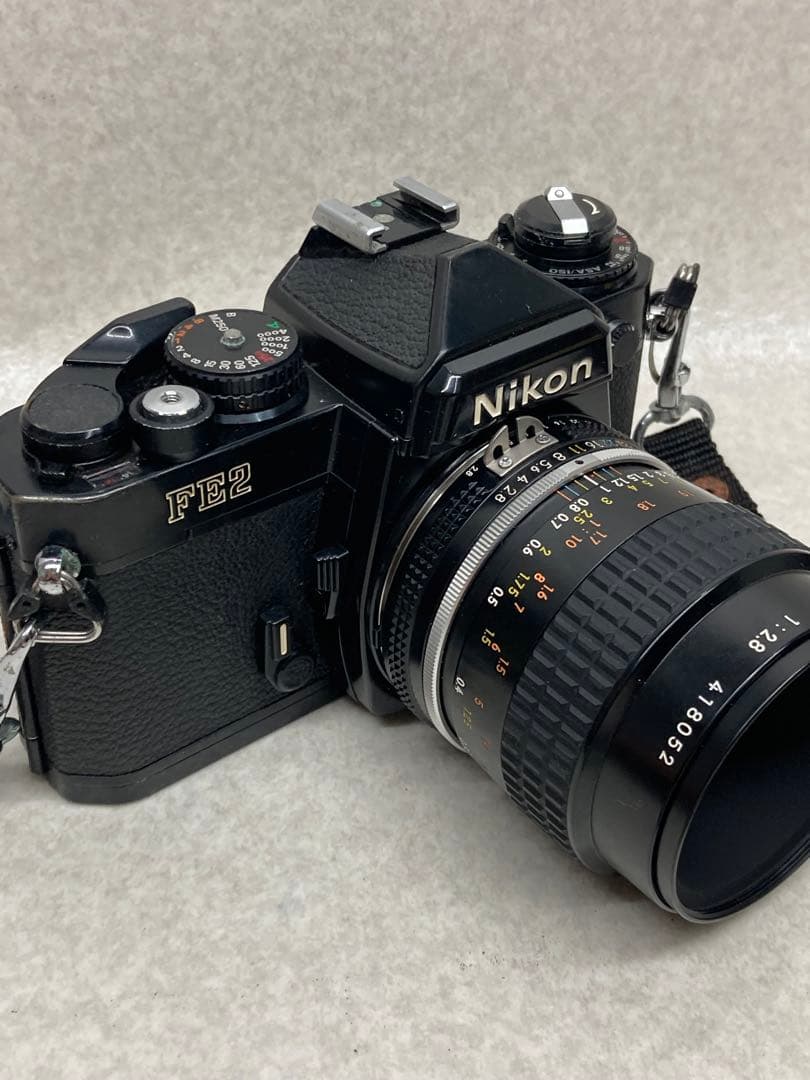 F03）Nikon ニコン FE2 + ai 55mm f2.8 フィルムカメラ