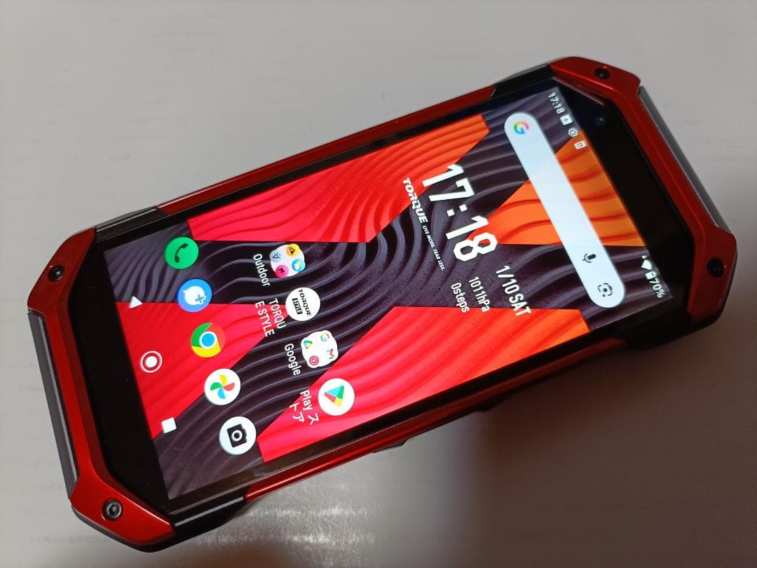 ☆ au 京セラ TORQUE 5G KYG01 レッド