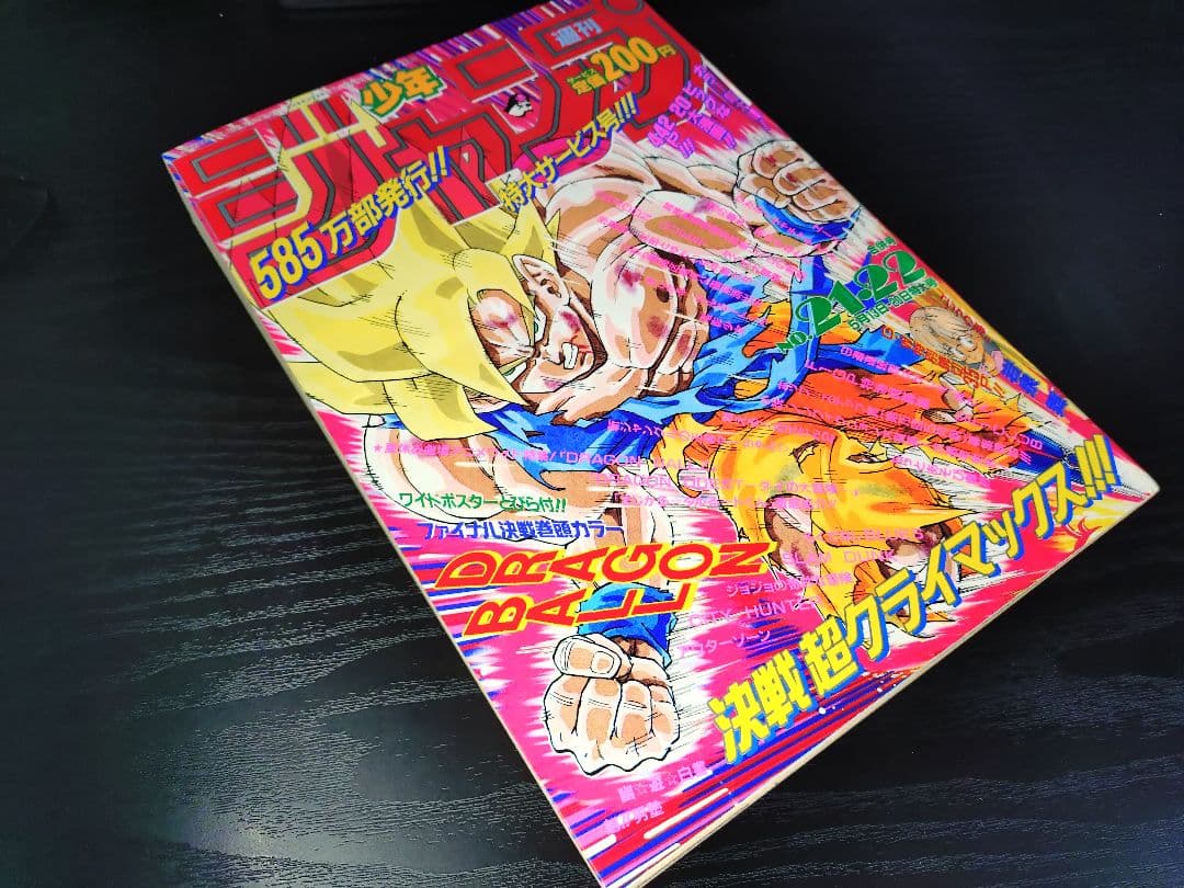 超美品　当時物【週刊少年ジャンプ1991年21·22号】ドラゴンボール _