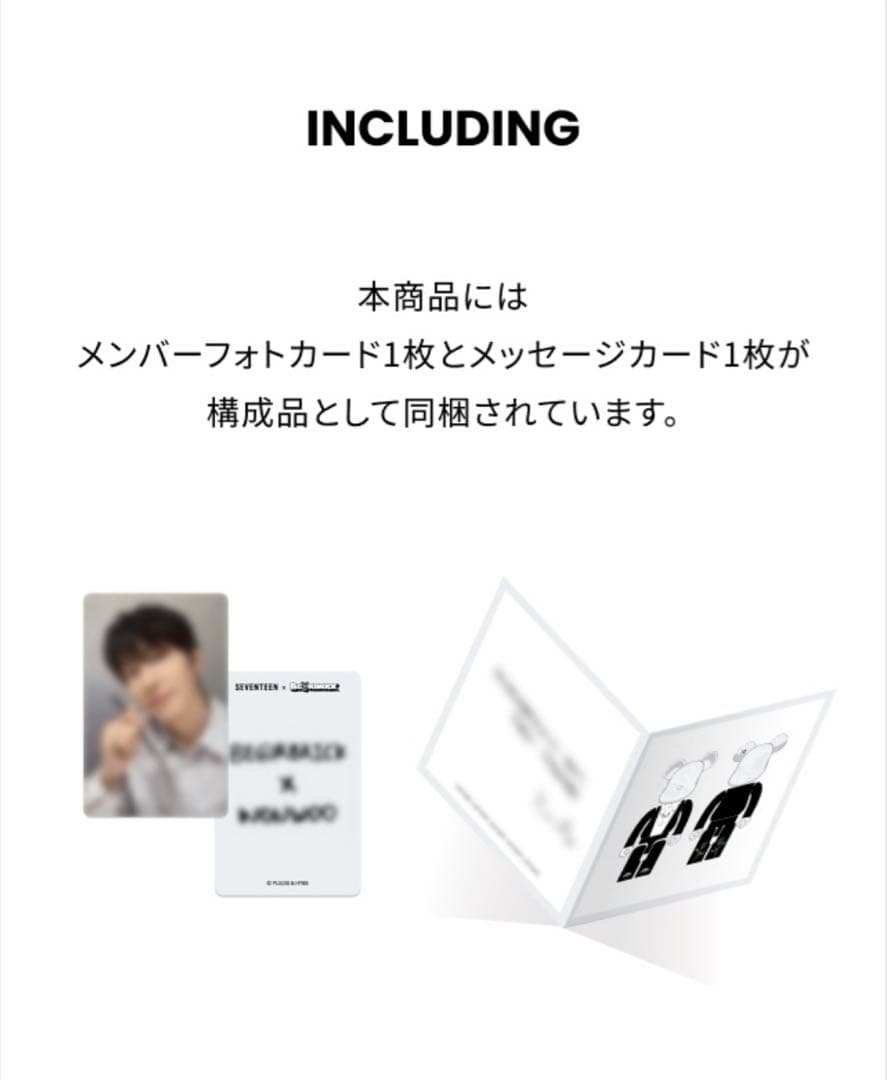 セブチ SEVENTEEN BE@RBRICK WONWOO ウォヌ　トレカ