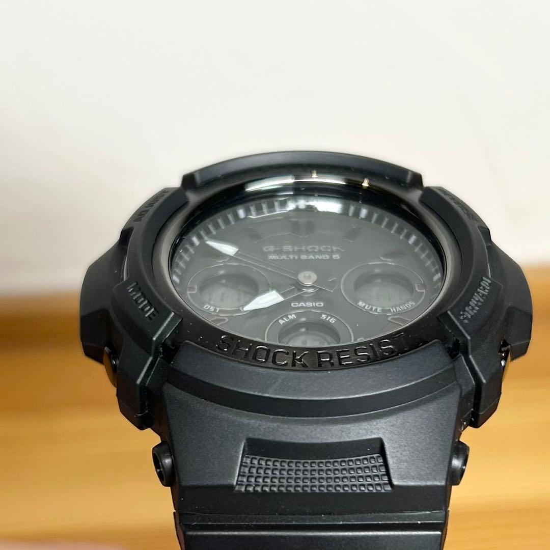 未使用級✨ G-SHOCK AWG-M100SBB 稼動品