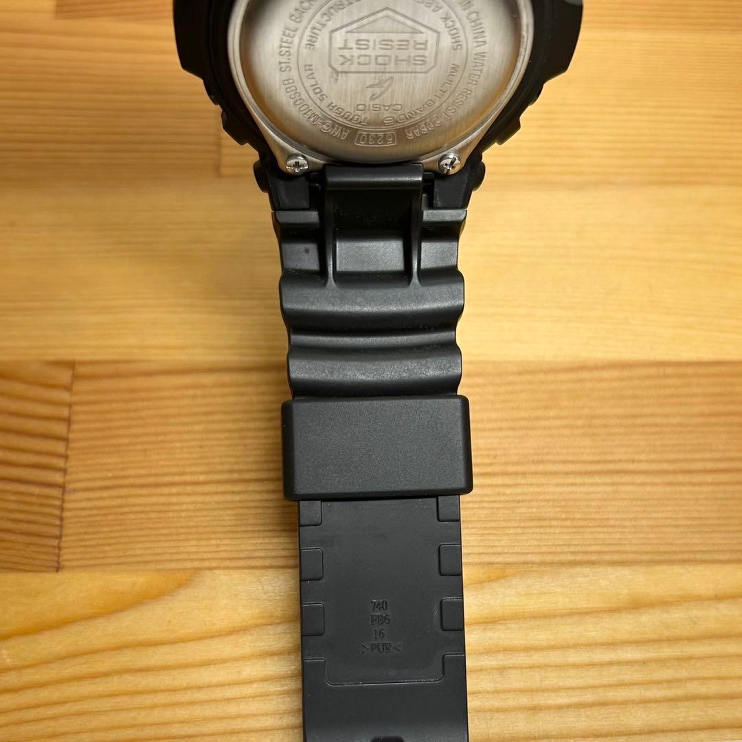 未使用級✨ G-SHOCK AWG-M100SBB 稼動品