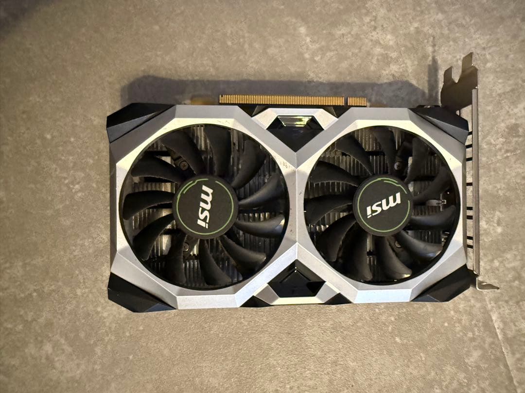 MSI GEFORCE GTX 1650 デュアルファン グラフィックボード