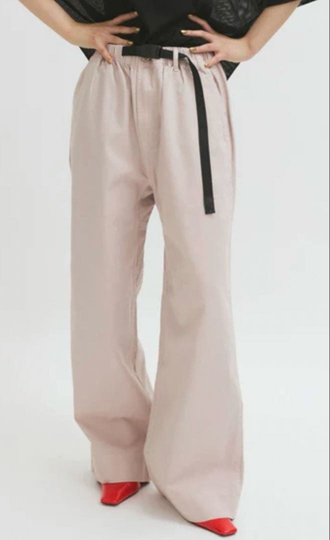 アダムエロペ　グラミチ　別注コットンツイルチノパンツ