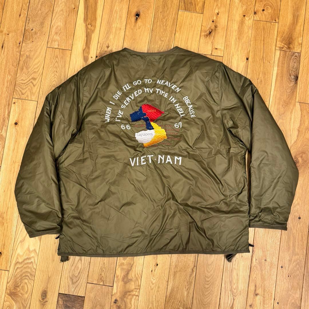 値下中お早めに 【タイオン】ジャパンスペシャルリバーシブルブルゾン/ベトジャン