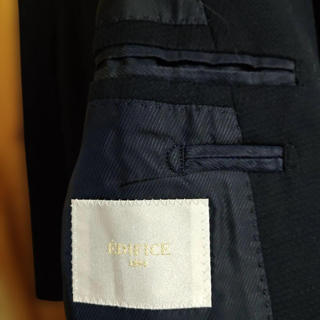 エディフィス DORMEUIL コットンダブルジャケット