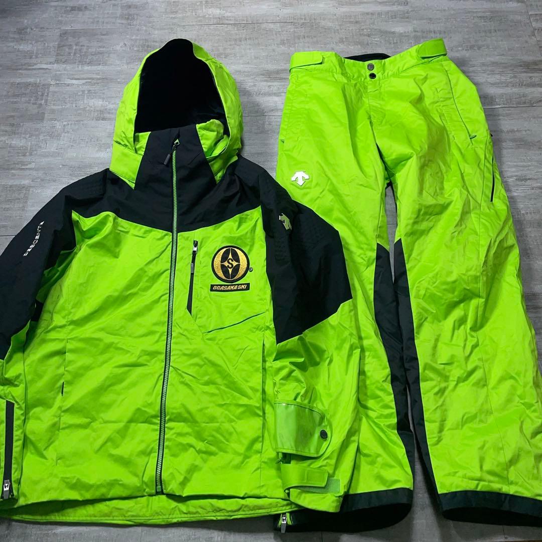 オガサカチーム 支給品 最高級 デサント sio スキーウェア メンズO XL