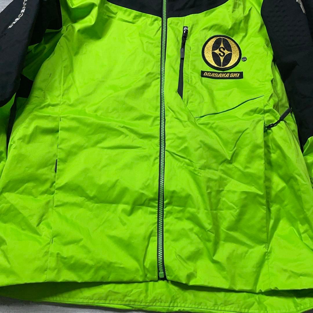 オガサカチーム 支給品 最高級 デサント sio スキーウェア メンズO XL