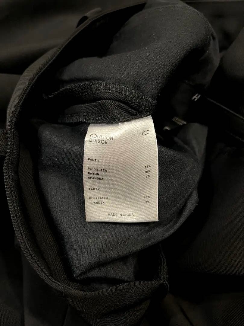 【COMMON DIVISOR 】WIDE LEG TROUSERS サイズ2