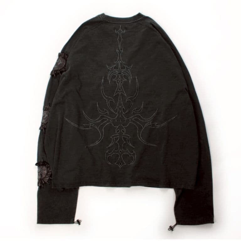 IMVAL×GALFY / Doll Dog 大萌袖 L/S TEE［INK］