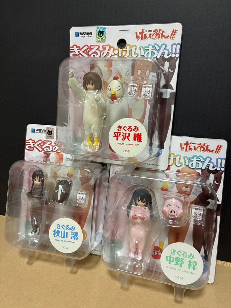 きぐるみ・けいおん‼︎ 平沢唯　秋山澪　中野梓