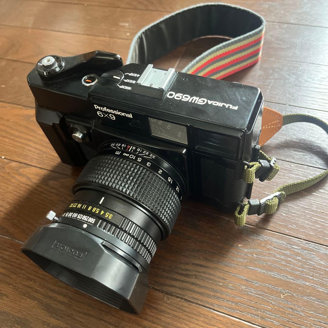 【動作確認済・説明書有】Fujica（フジカ）GW690レンジファインダーカメラ