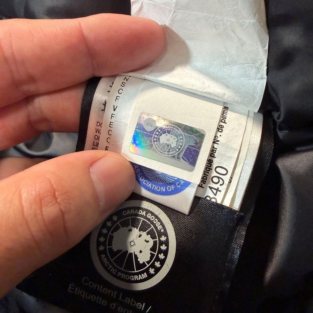 カナダグース　3426MB ダウンジャケット　Lサイズ グレー系　カモフラ