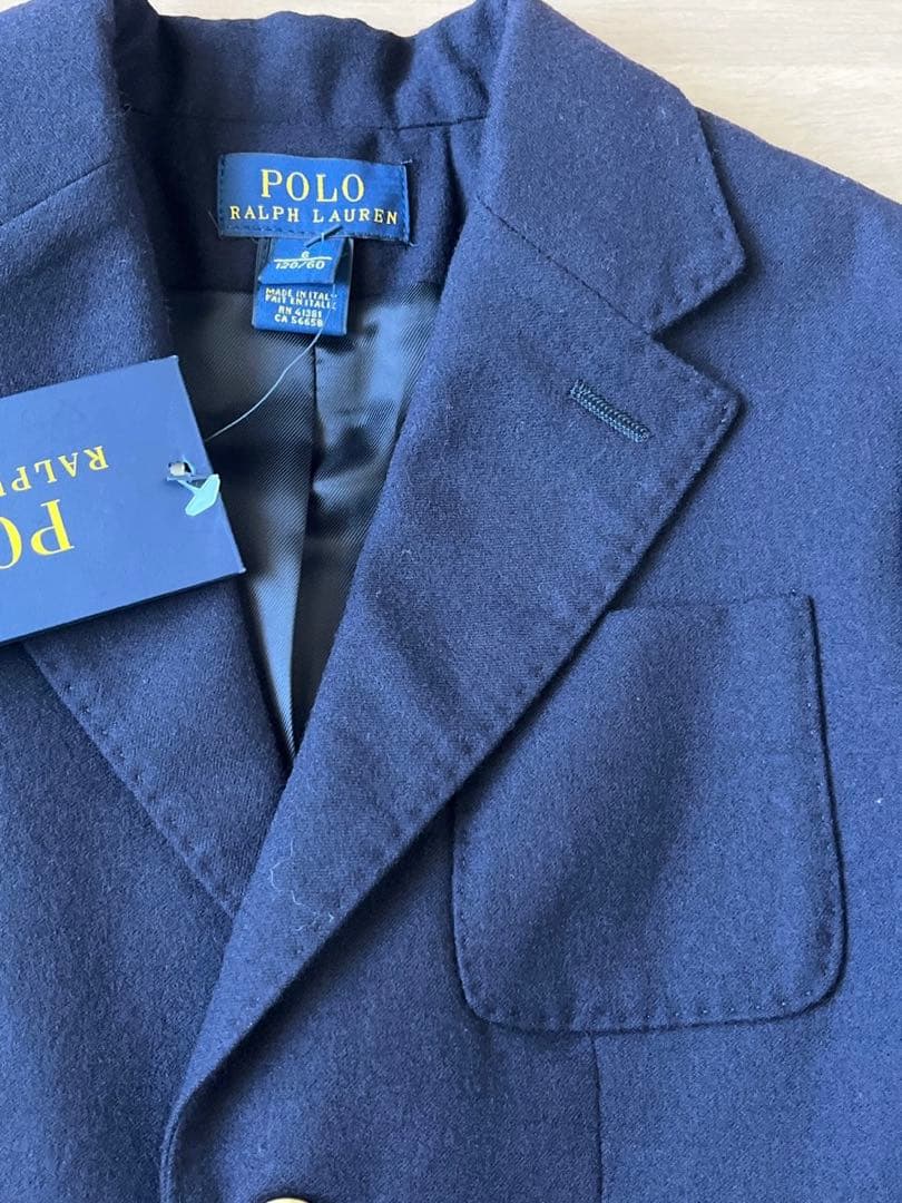 【新品タグ付き】ポロラルフローレン　ウール　ブレザー