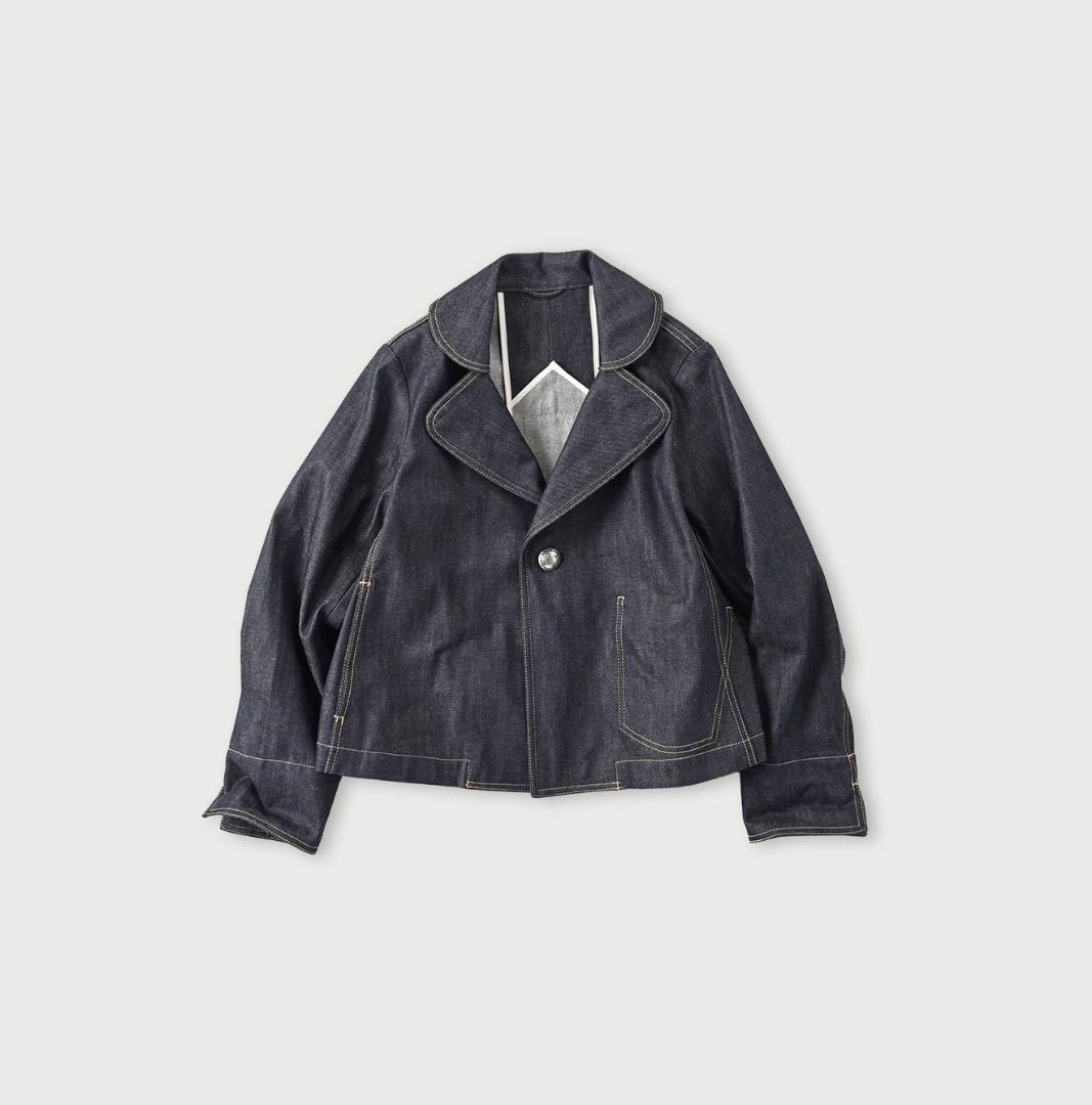 2024AW～45R ライ麦デニムのレフアジャケット（濃）サイズ03（L）