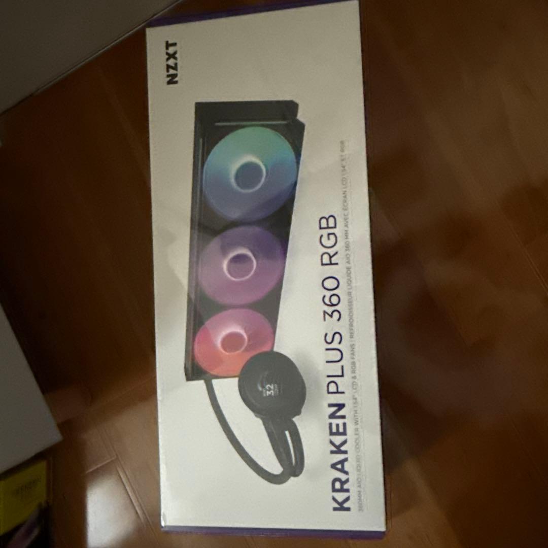 おまけあり　NZXT Kraken Plus 360 RGB v2 新品　未開封