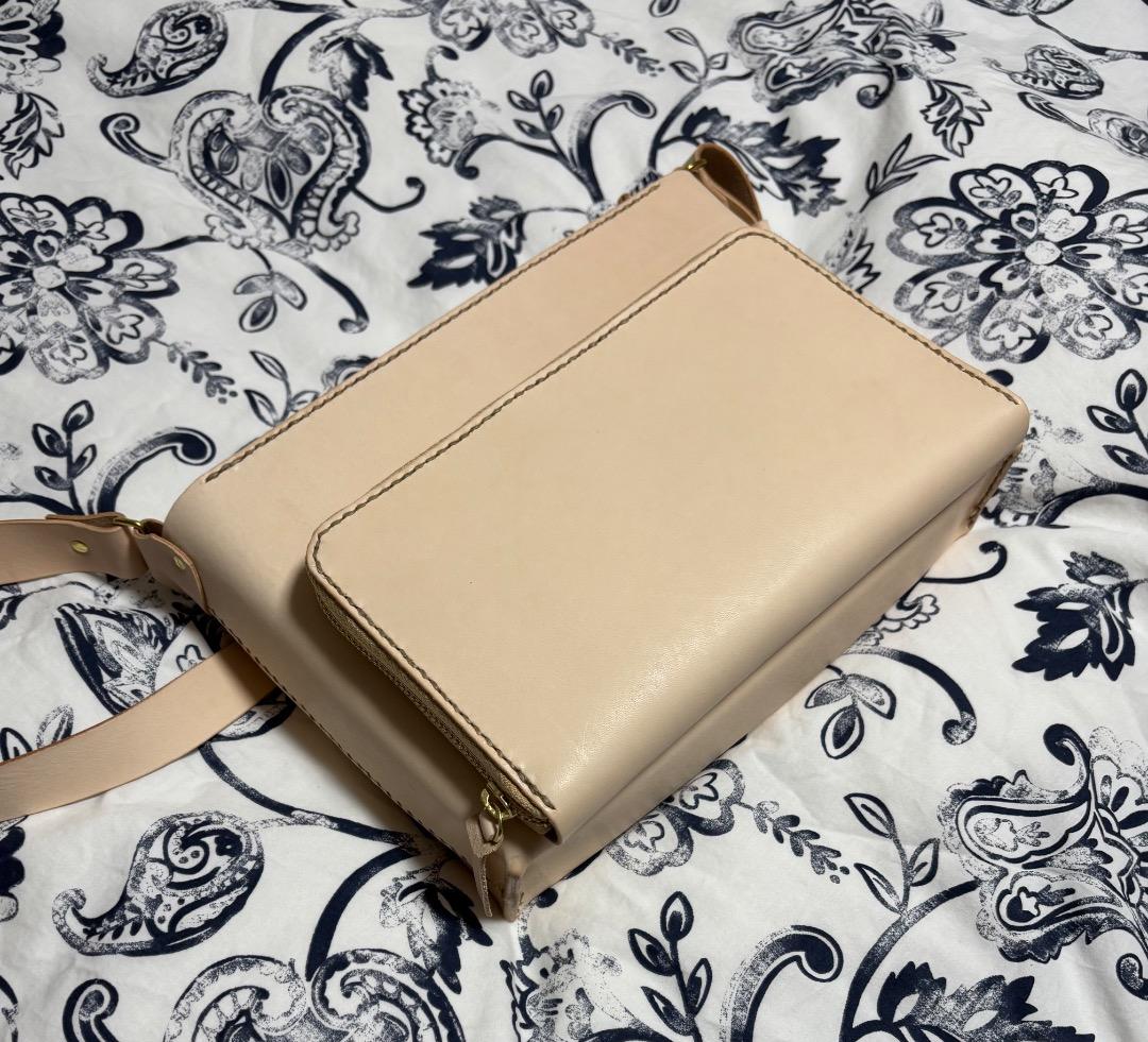 杏衣餅2025さん専用 ヌメ革お財布ショルダー&小銭入れのセット