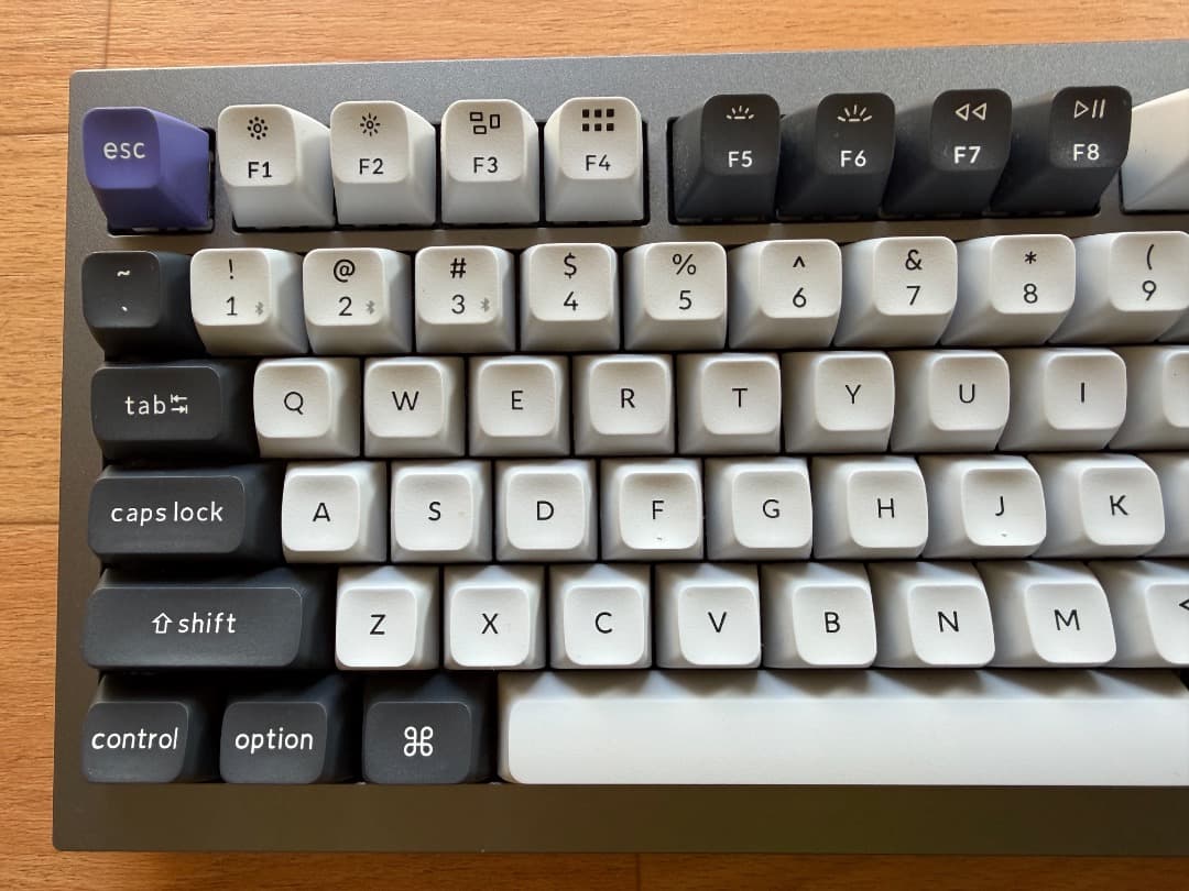 Keychron Q1 Pro メカニカル茶軸 ノブ US ホットスワップ 美品