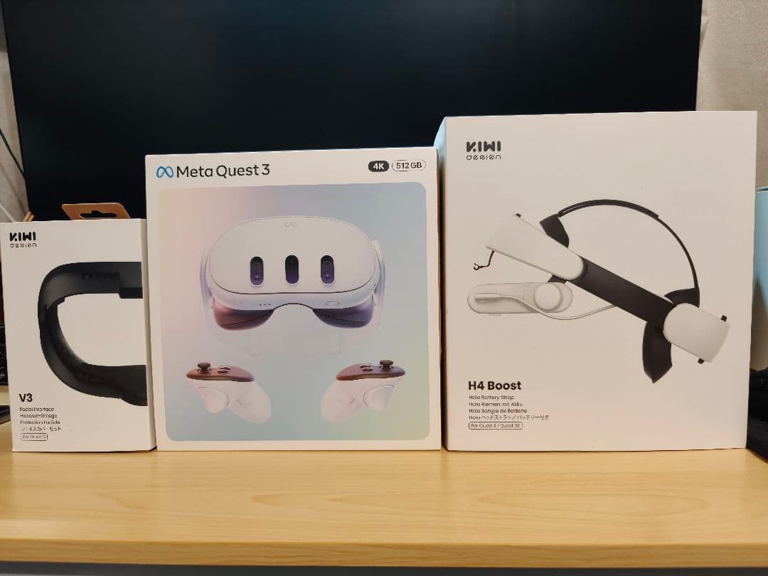  Quest 3 512GB＋ kiwiアクセサリー2点セット