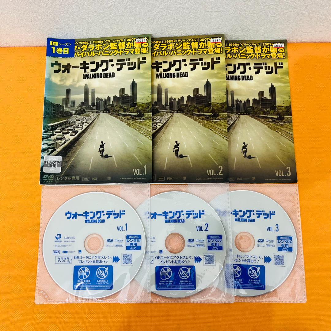 『ウォーキング・デッド』シーズン1～8 計57巻 レンタル使用済DVD