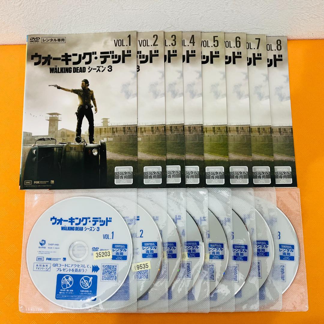 『ウォーキング・デッド』シーズン1～8 計57巻 レンタル使用済DVD