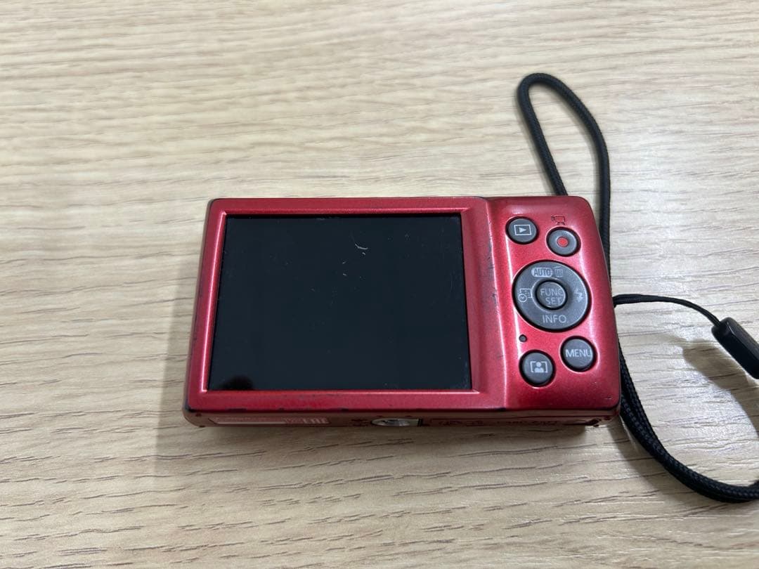 Canon IXY コンパクトデジタルカメラ レッド