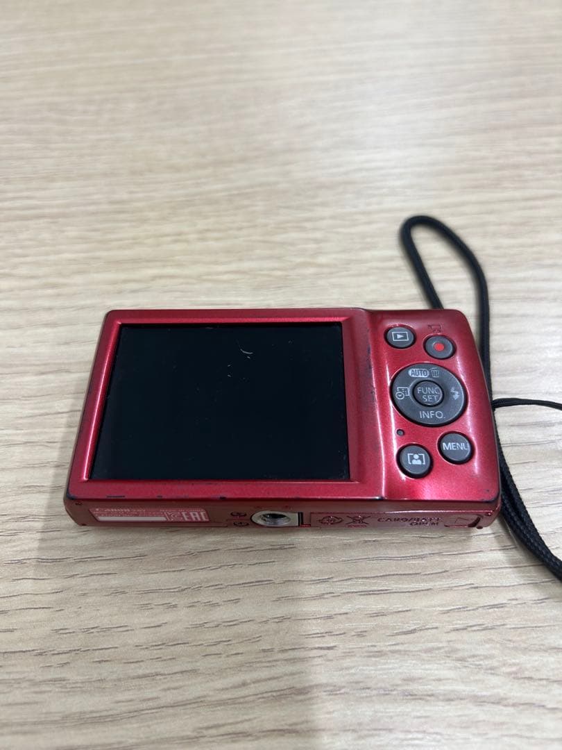Canon IXY コンパクトデジタルカメラ レッド