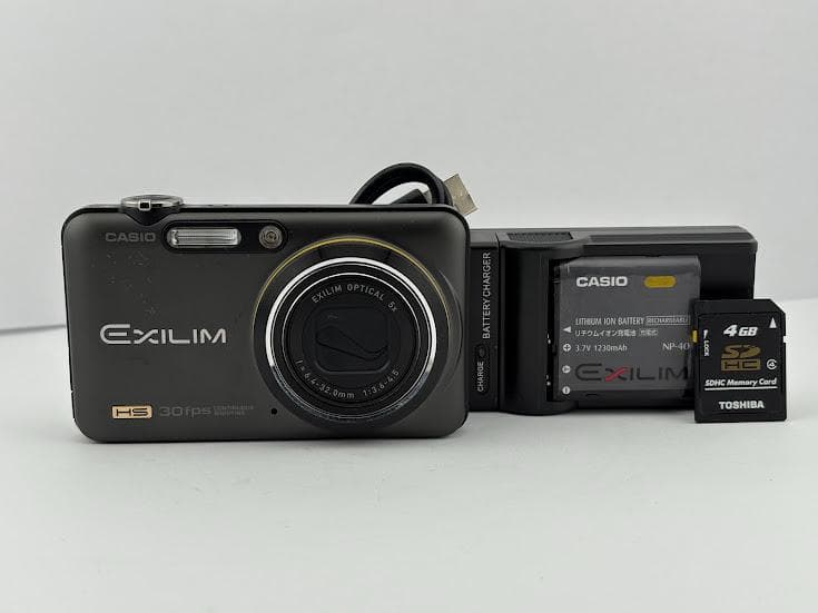 ★良品★ カシオ CASIO EXILIM EX-FC100 ブラック