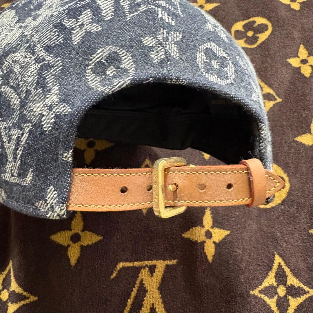 Louis Vuitton デニム風キャップ