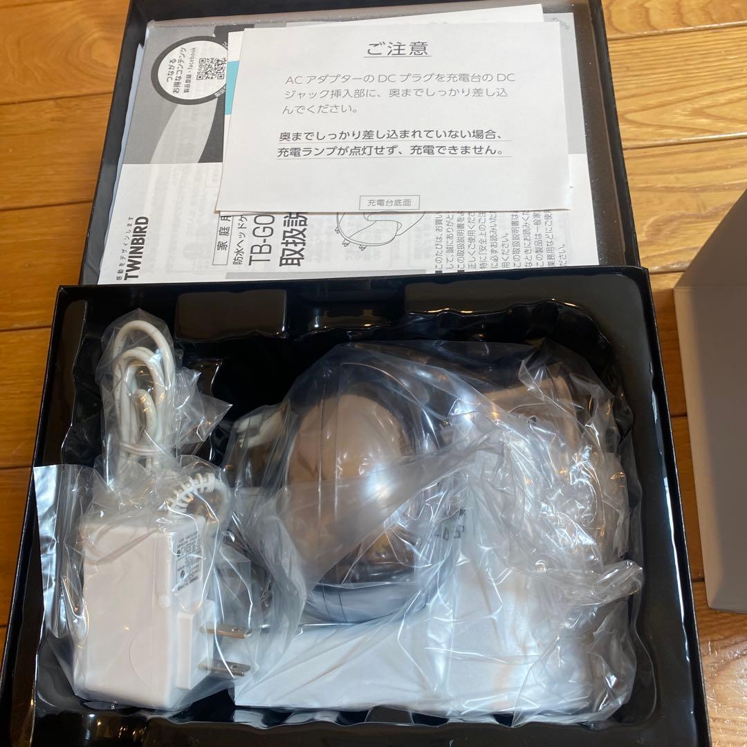 新品・未使用品　ツインバード　防水ヘッドケア機　TB-G001 JP