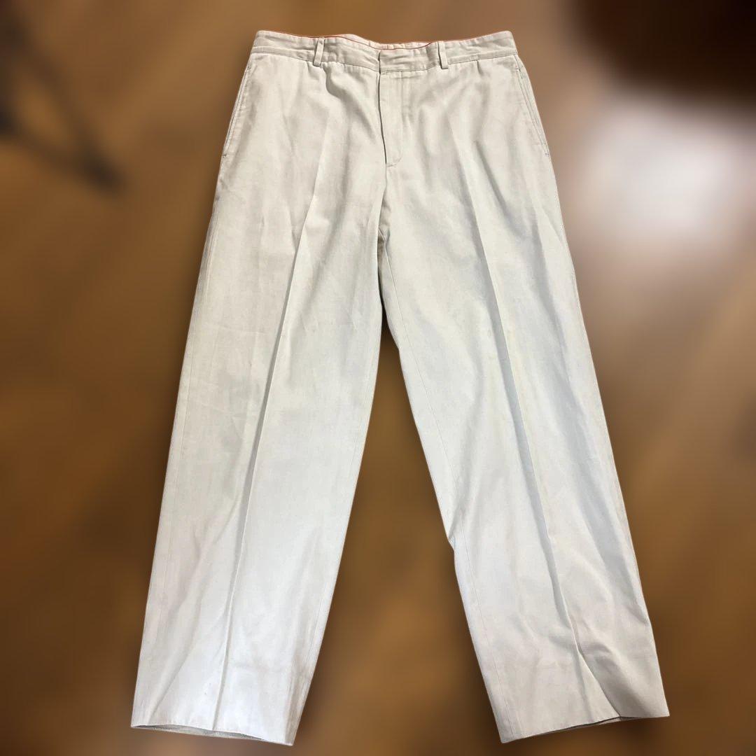 HERMES ベージュ チノパン