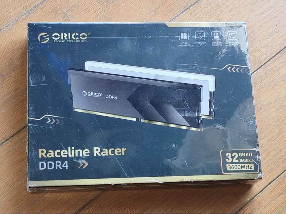 メモリー DDR43600MHz32GB ORICO Raceline RacerCL18