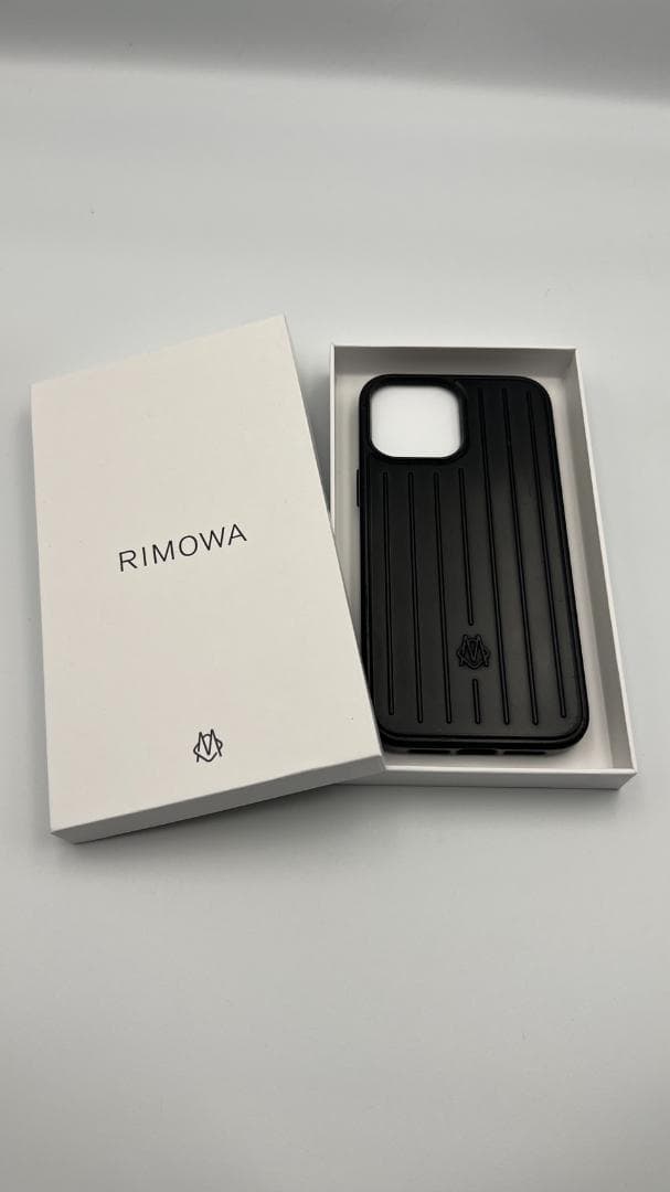 RIMOWA iPhone 13 Pro Max ケース カバー 黒 ブラック