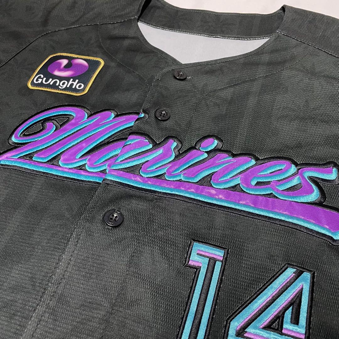 【kiyo】千葉ロッテマリーンズ レプリカユニホー厶 小島和哉 サイズL