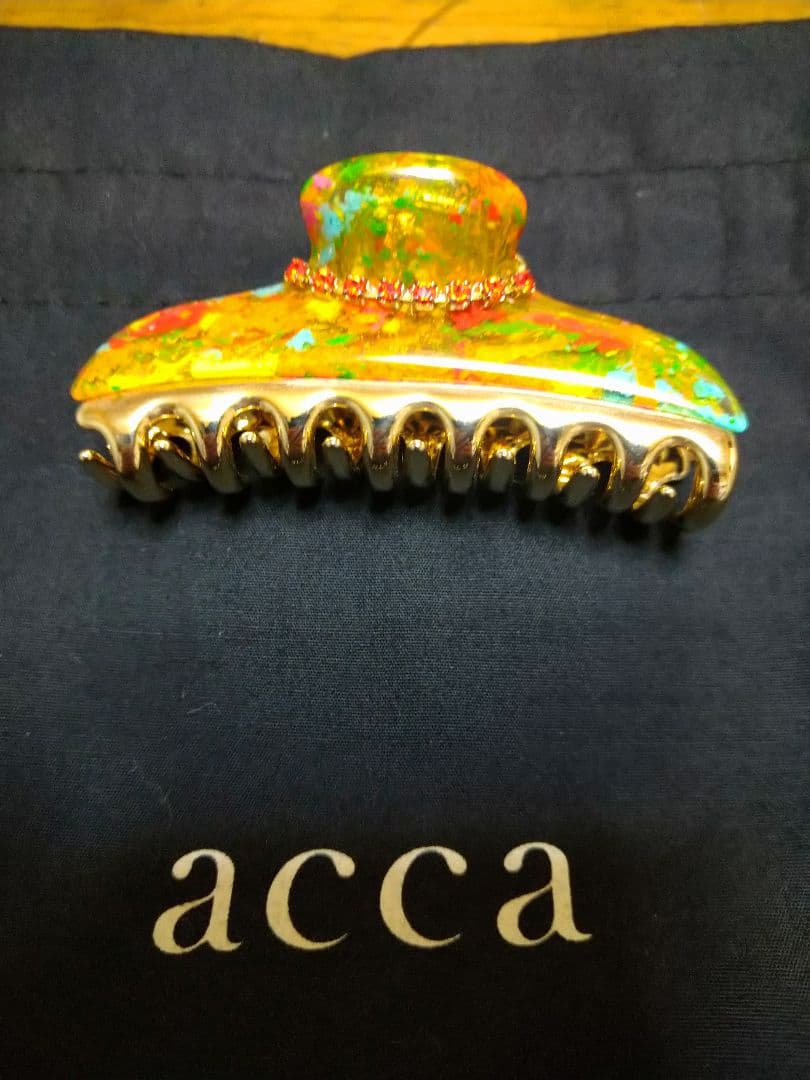 acca カラフル ヘアクリップ