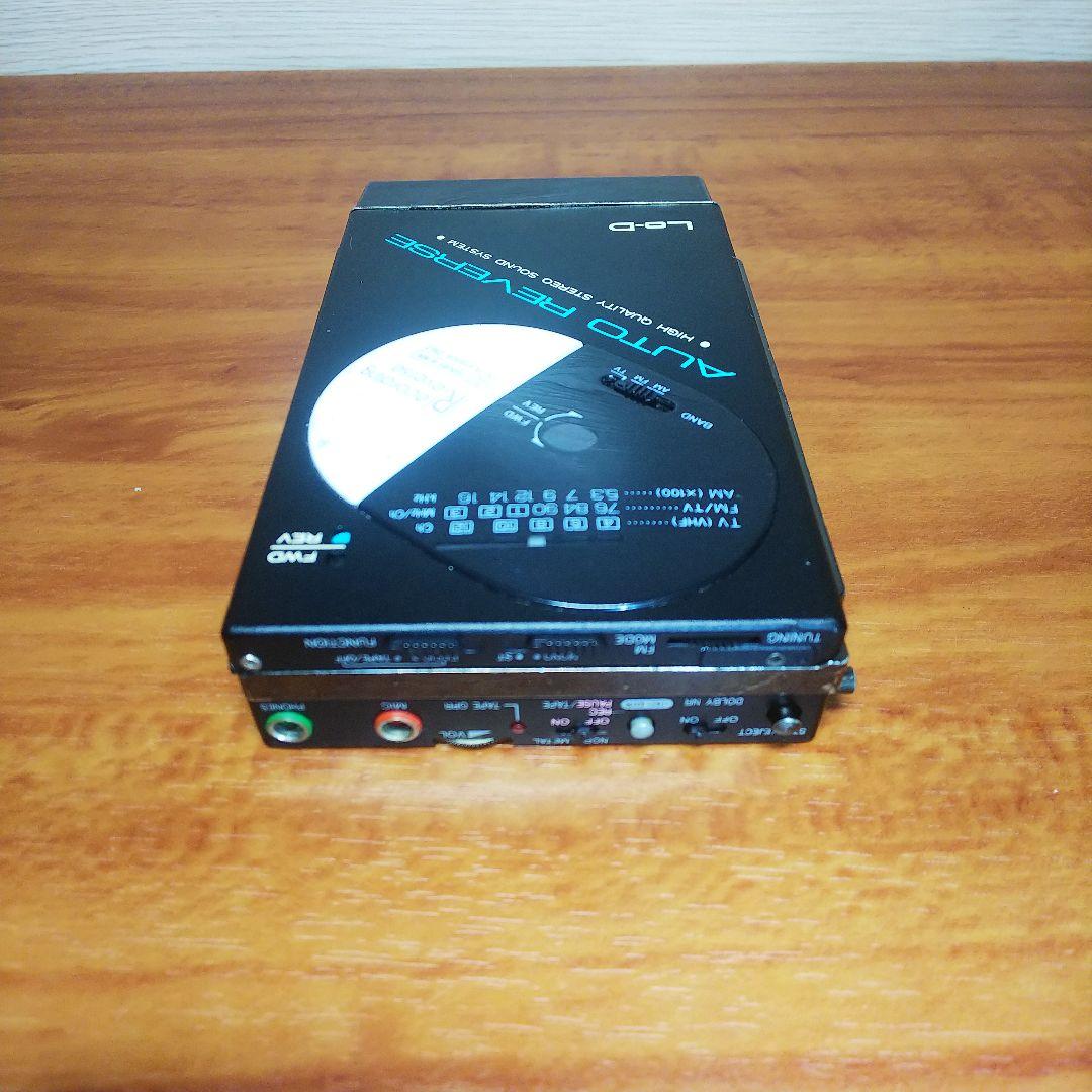 HITACHI ポータブル ラジオカセットプレイヤー CP-S5R 希少ラジカセ