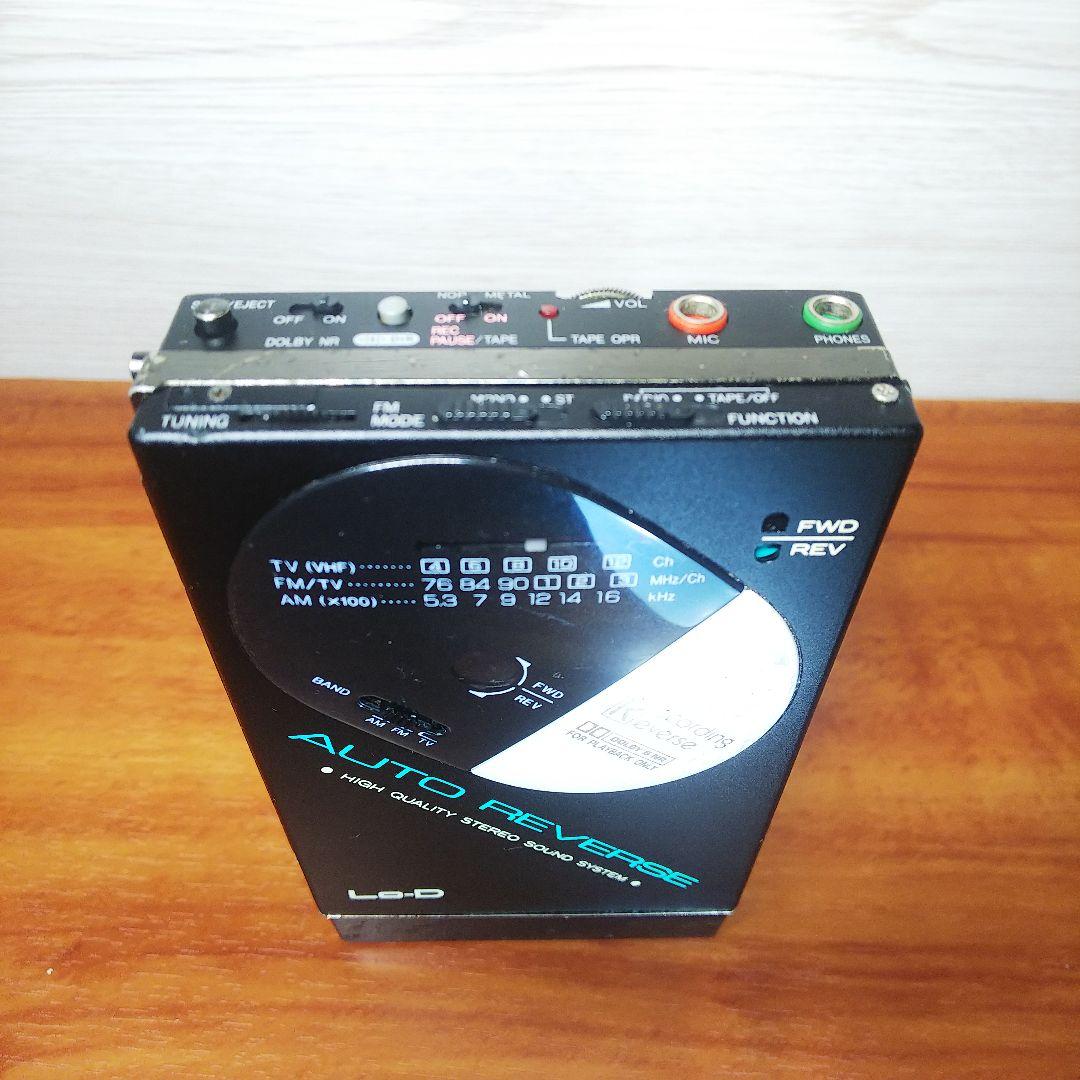 HITACHI ポータブル ラジオカセットプレイヤー CP-S5R 希少ラジカセ