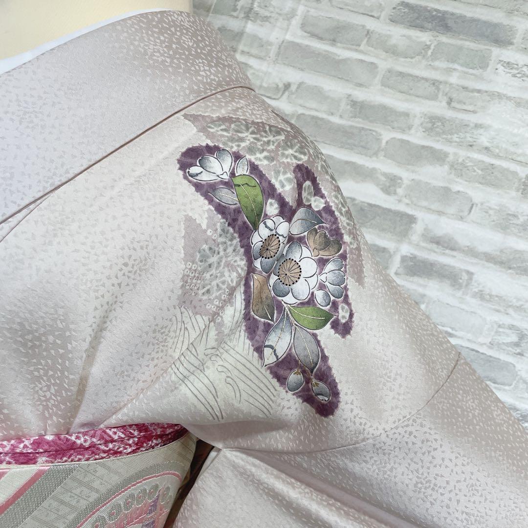 訪問着　フルセット　辻ヶ花　金彩加工　着物　P1