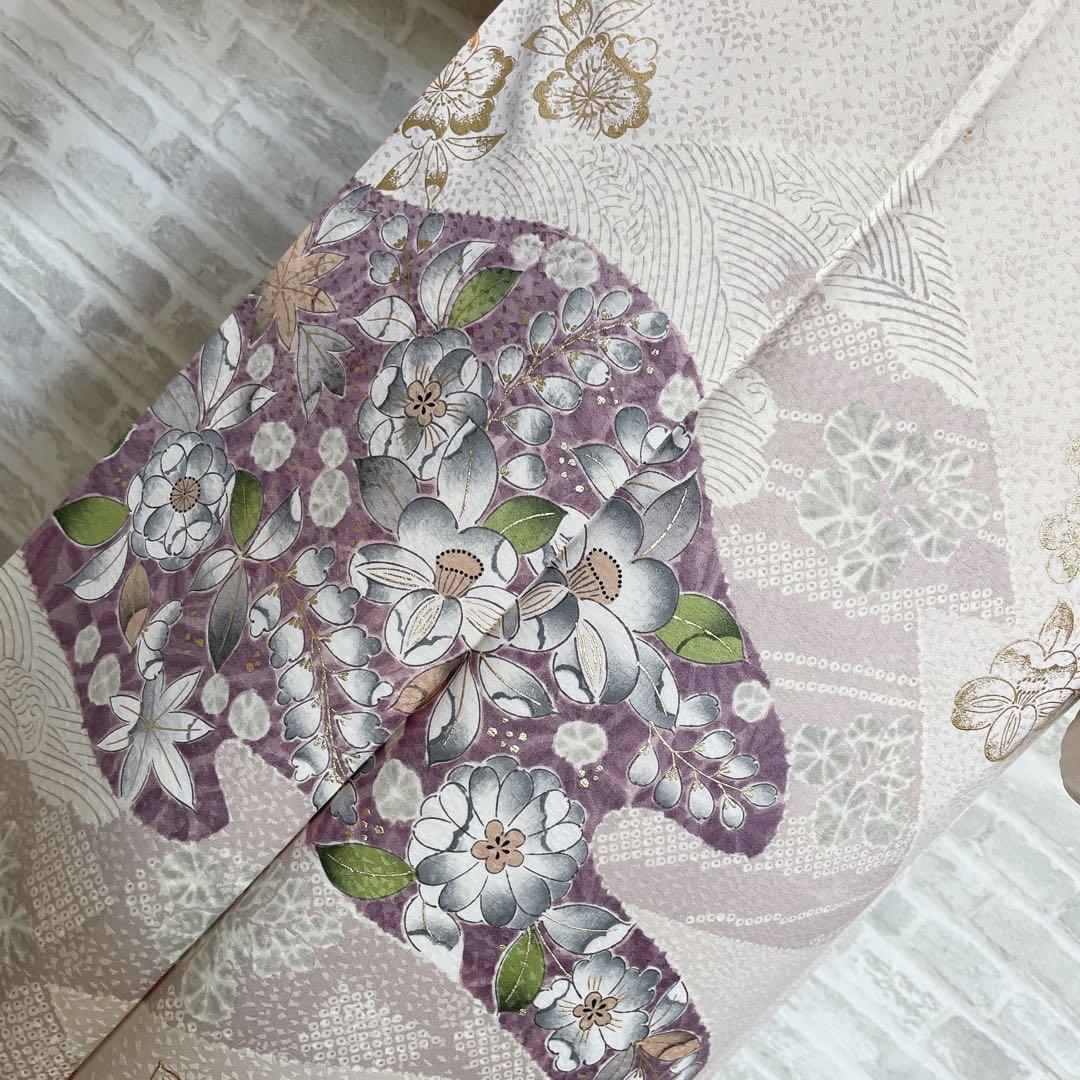 訪問着　フルセット　辻ヶ花　金彩加工　着物　P1