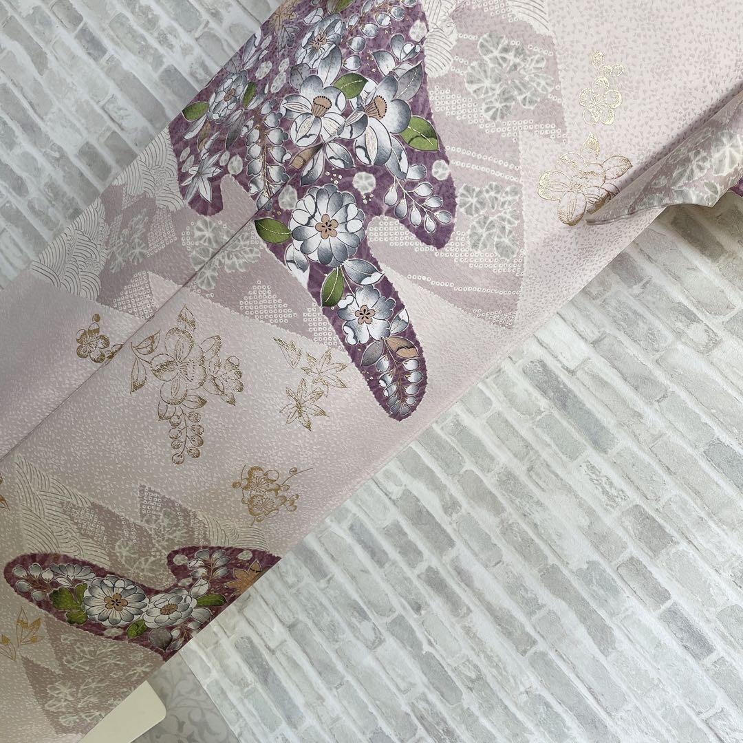 訪問着　フルセット　辻ヶ花　金彩加工　着物　P1