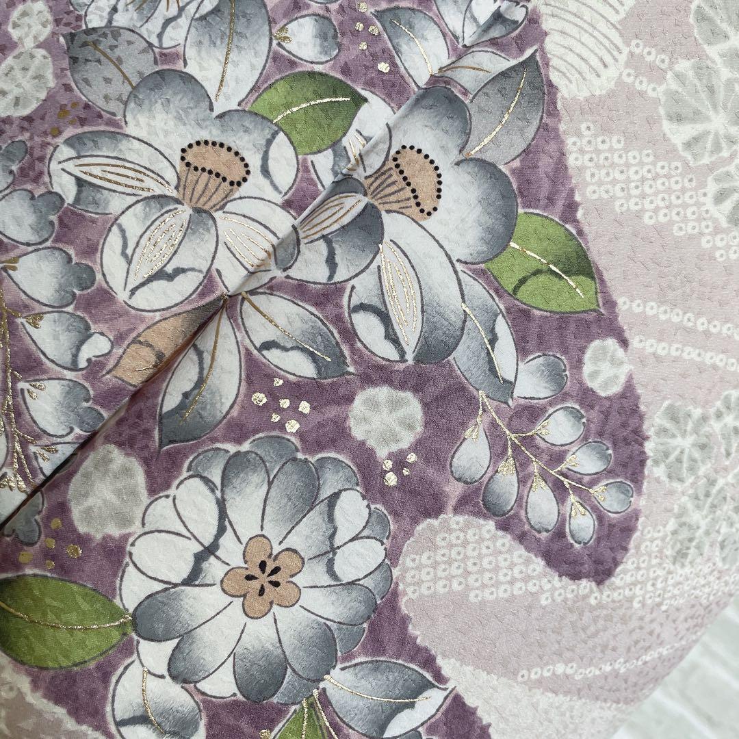 訪問着　フルセット　辻ヶ花　金彩加工　着物　P1