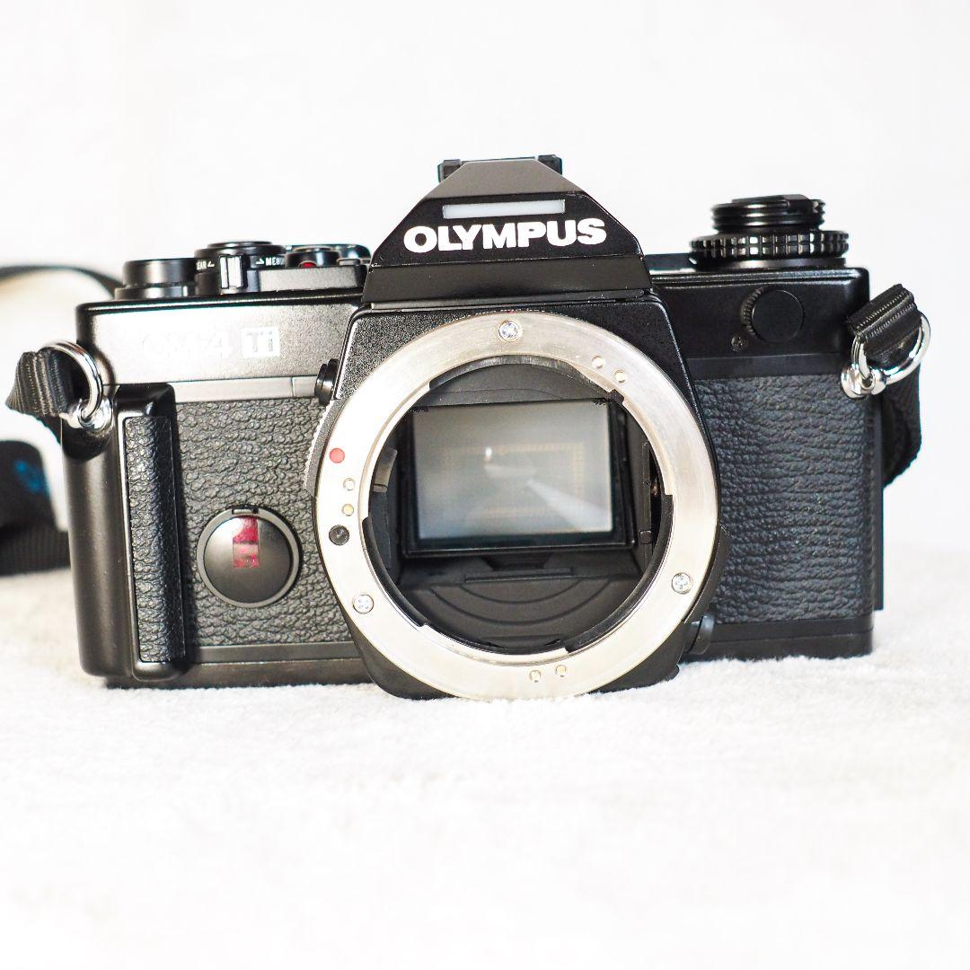 完動 オリンパス OLYMPUS OM-4 Ti 計測機 にて確認済 BLACK