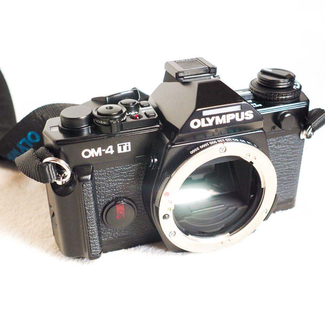 完動 オリンパス OLYMPUS OM-4 Ti 計測機 にて確認済 BLACK