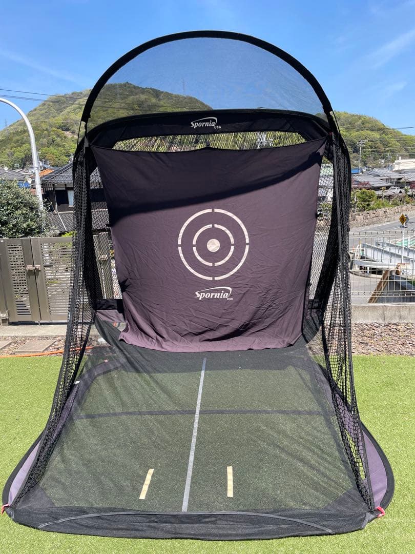 スポーニア ゴルフネット 大型 ターゲット付き